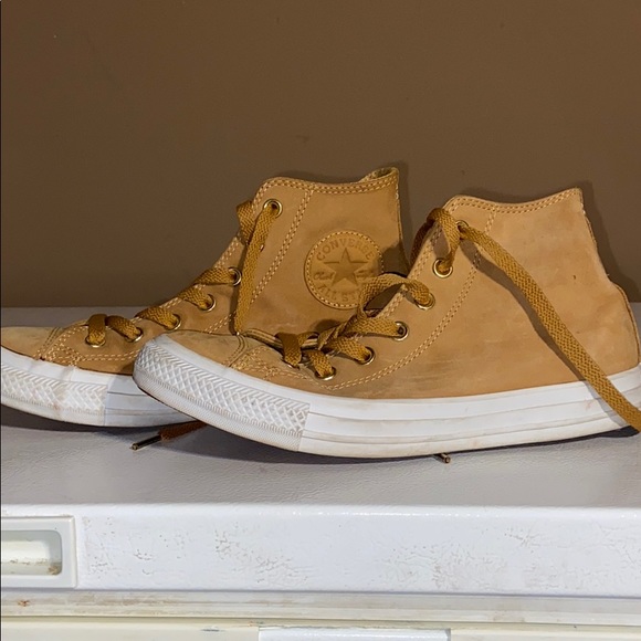sheepskin converse